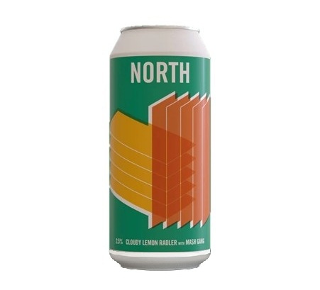 North Brewing Co X Mash Gang Cloudy Lemon Radler 2.5% 12 x 440ml (CANS)